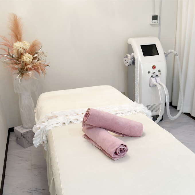 脱毛の施術画像